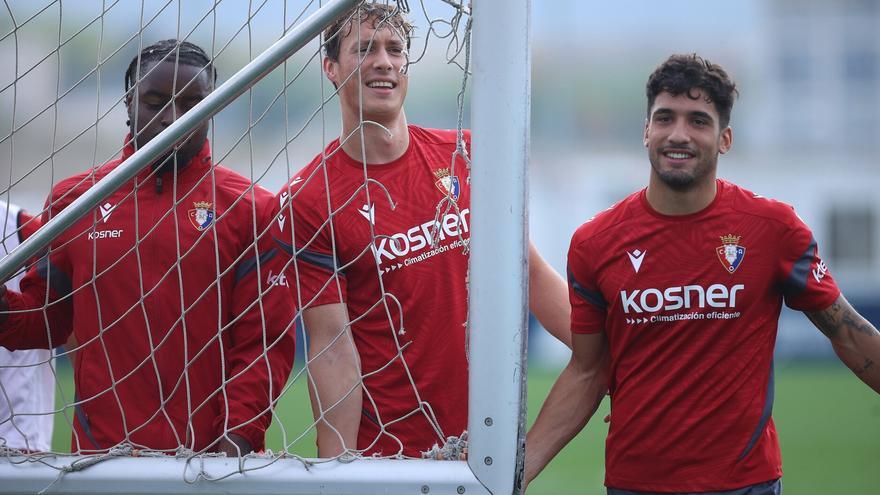 La pareja de centrales de Osasuna en San Mamés sólo ha jugado junta 186 minutos