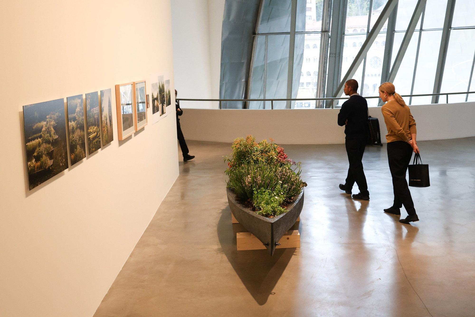 Arte y tierra, nueva exposición del Guggenheim
