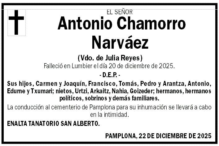 Antonio Chamorro Narváez