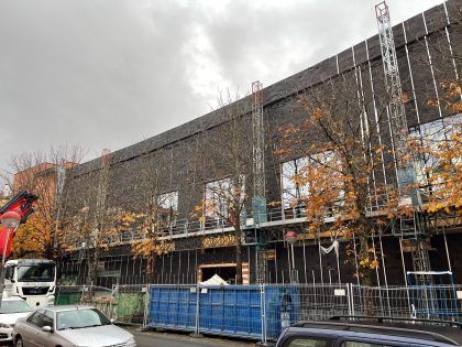 Nueva fachada del centro cívico Judimendi