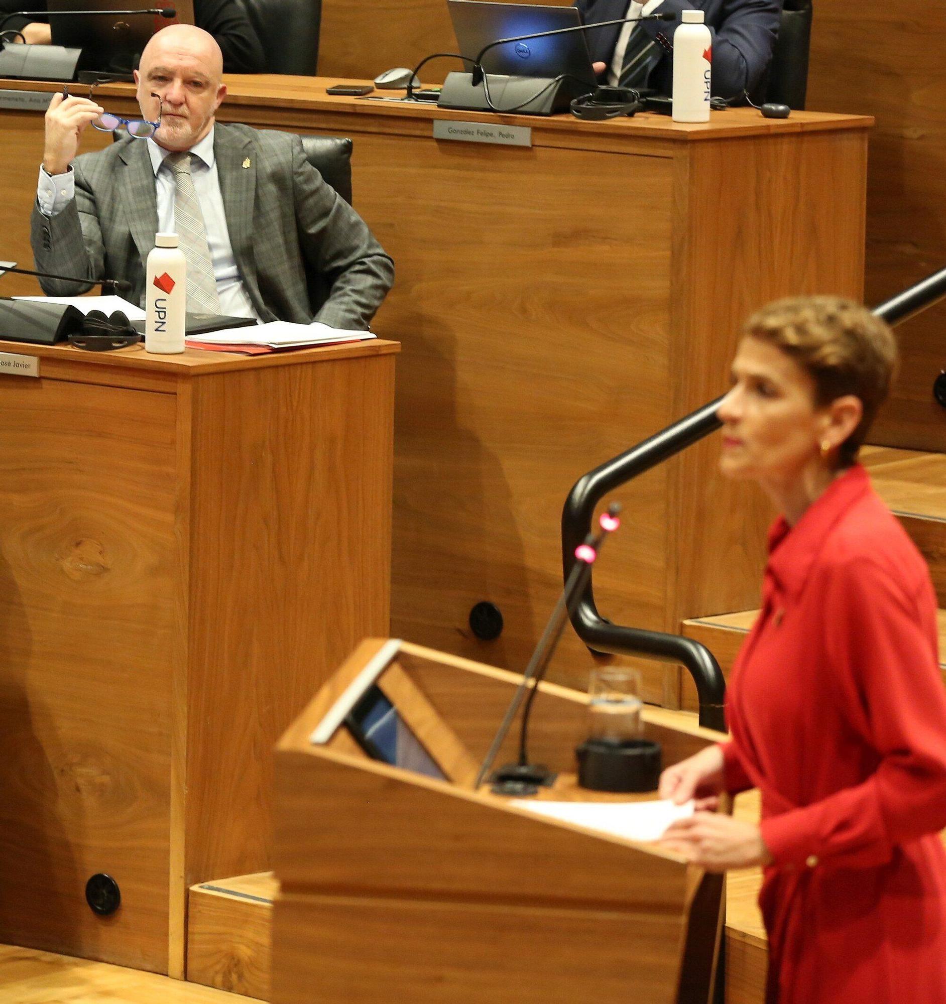 Fotos del debate del estado de la Comunidad foral de 2025