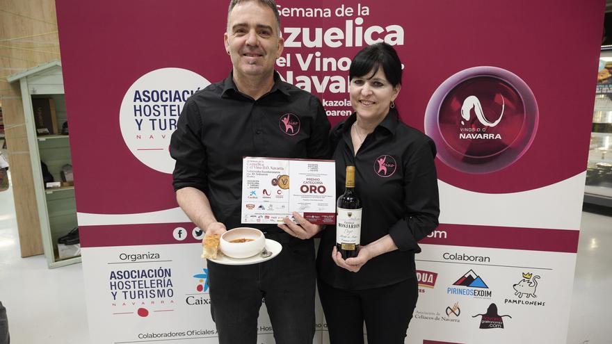 'Aquellos callos, estos morros', del alsasuarra restaurante Kaixo, gana la Semana de la Cazuelica