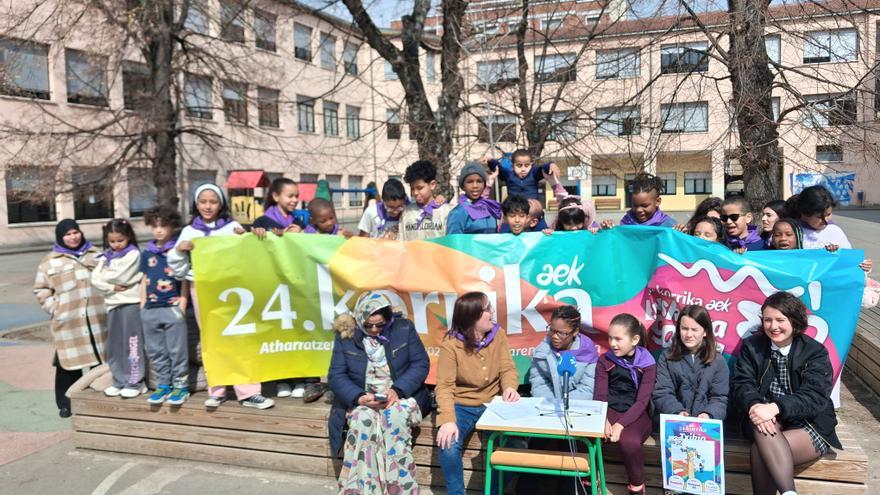39 centros educativos de Vitoria llevarán el testigo de Korrika Txiki