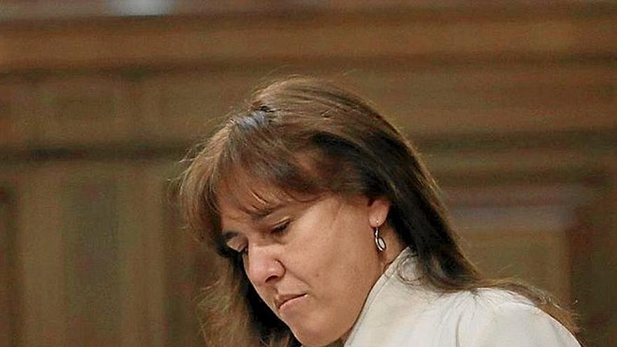 Laura Borràs, presidenta del Parlament suspendida.  | FOTO: EFE