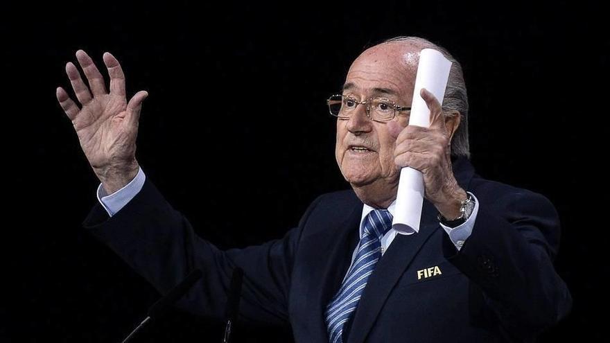 Joseph Blatter, reelegido presidente de la FIFA