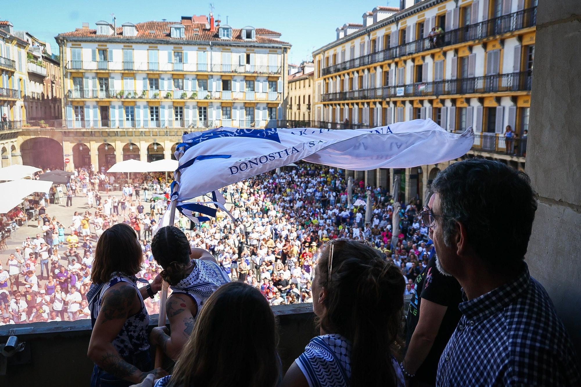 La Bandera de La Concha, en imágenes