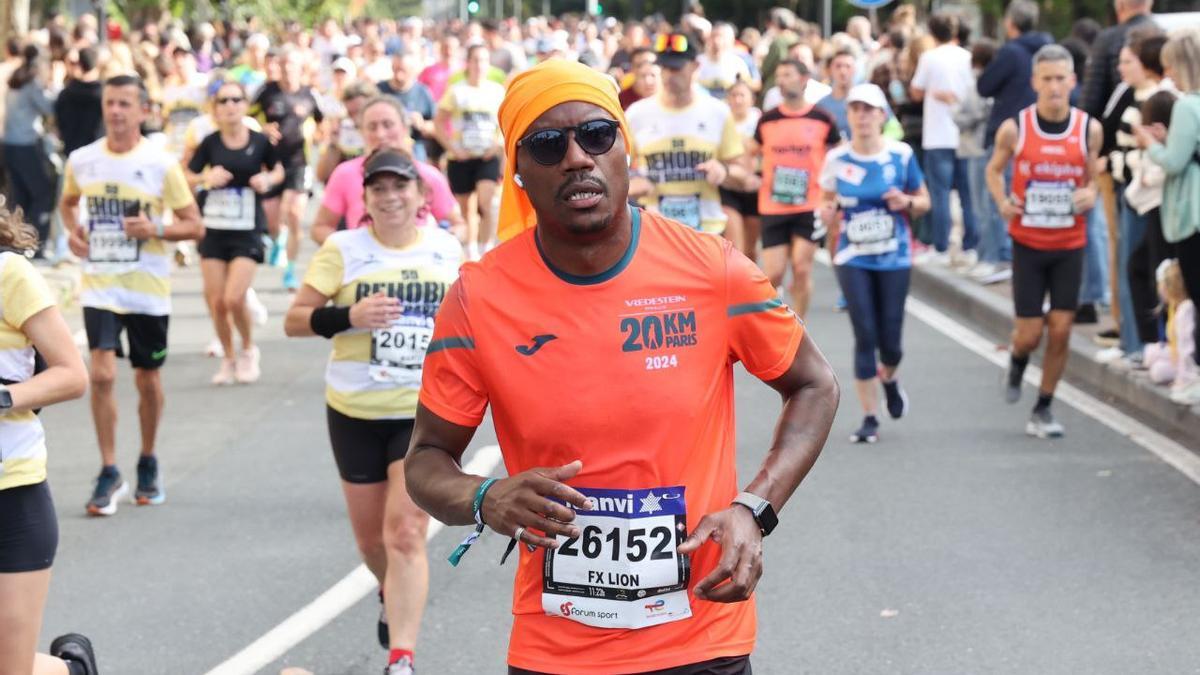 Participantes en la Behobia.