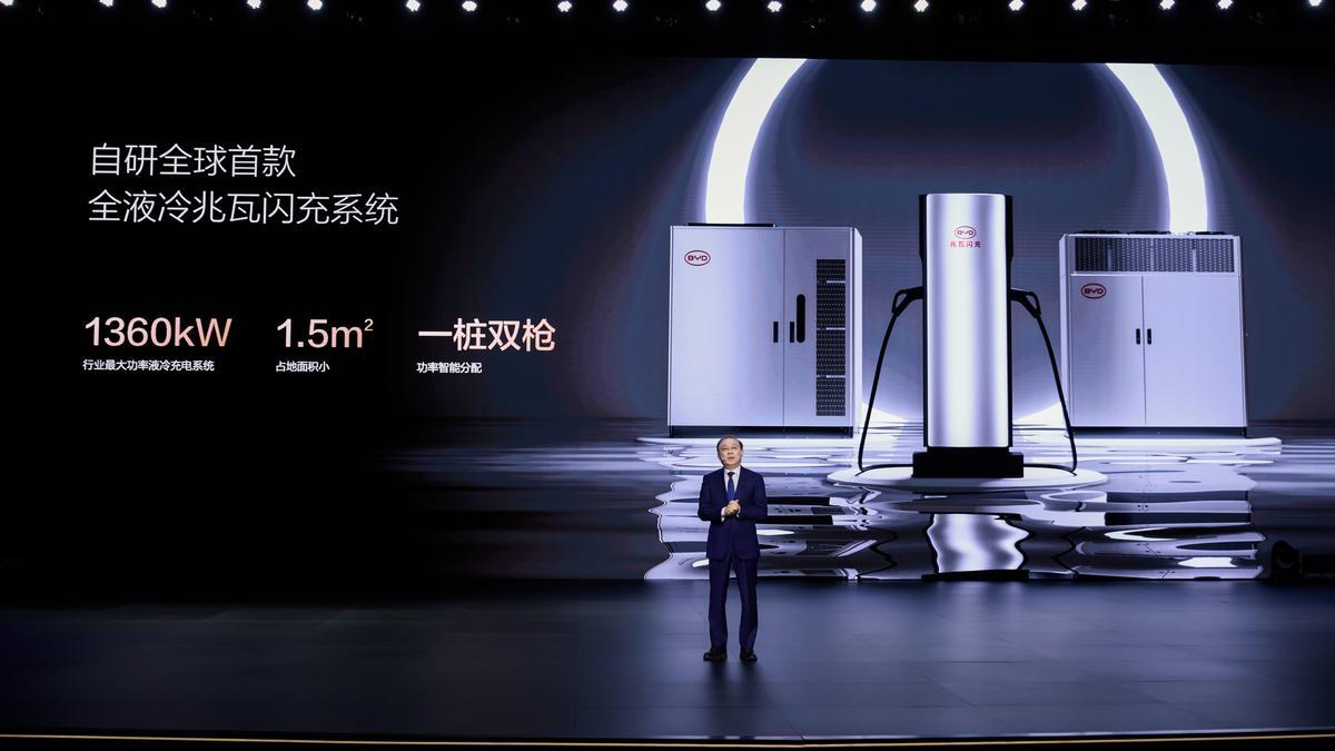 Los nuevos cargadores de BYD.