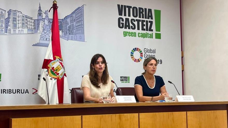 Etxebarria y Díaz de Corcuera, en el balance de fiestas de este domingo.