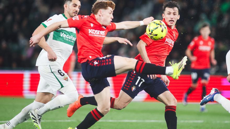 EN FOTOS | Las mejores imágenes del Elche - Osasuna