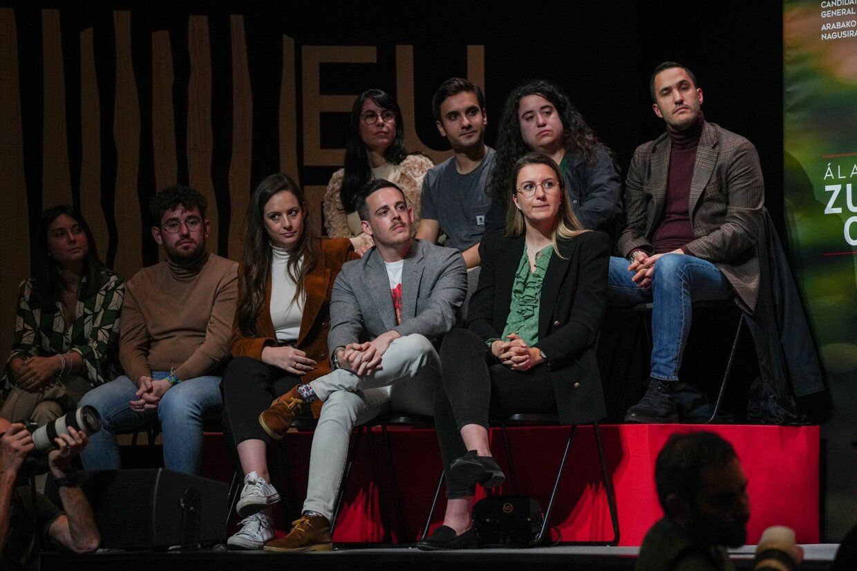En imágenes: arranca la campaña en Vitoria