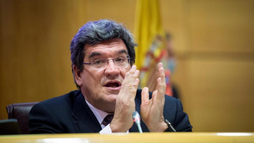 El Ministro de Inclusión, Seguridad Social y Migraciones, José Luis Escrivá