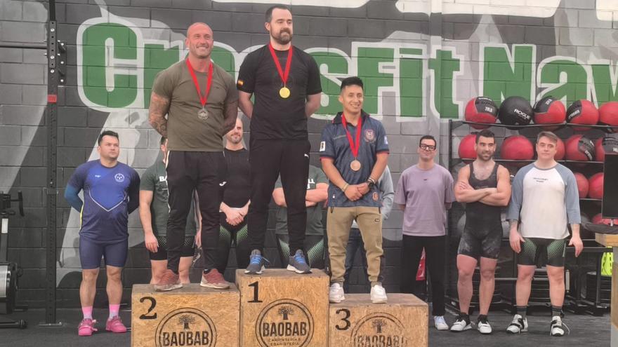 Éxito en el Campeonato Navarro Máster de Halterofilia