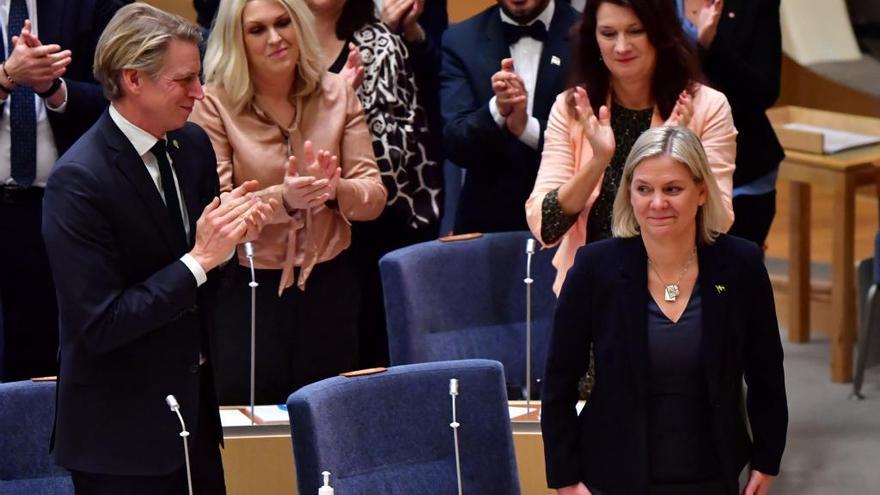 El Parlamento sueco reelige a Magdalena Andersson primera ministra