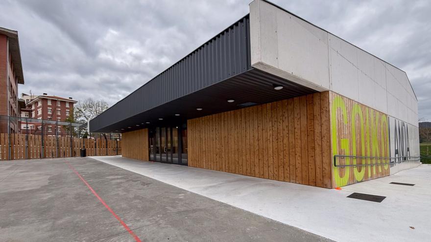 Petición cumplida: Ikastola Goikolanda de Erandiogoikoa ya tiene su gimnasio