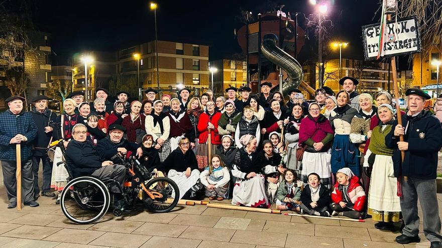 Olentzero y Mari Domingi irán a los barrios de Getxo