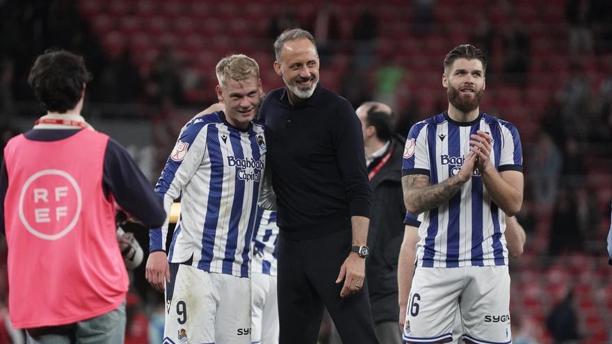 Matarazzo, tras ganar en San Mamés: "No es 'efecto Matarazzo', es el efecto Real Sociedad"