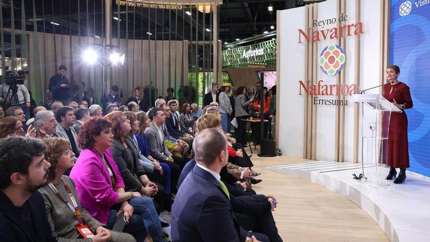 FITUR | Chivite destaca la calidad de vida de Navarra como "marca" para promocionar el turismo en 2026