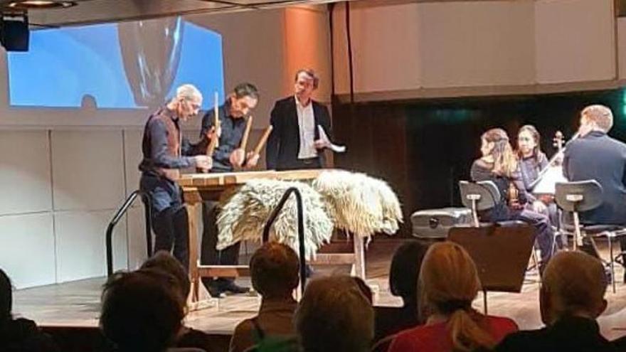 La txalaparta vibra en Frankfurt