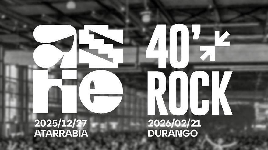 Los festivales 40 minutu Rock y ASKE lanzan una entrada conjunta