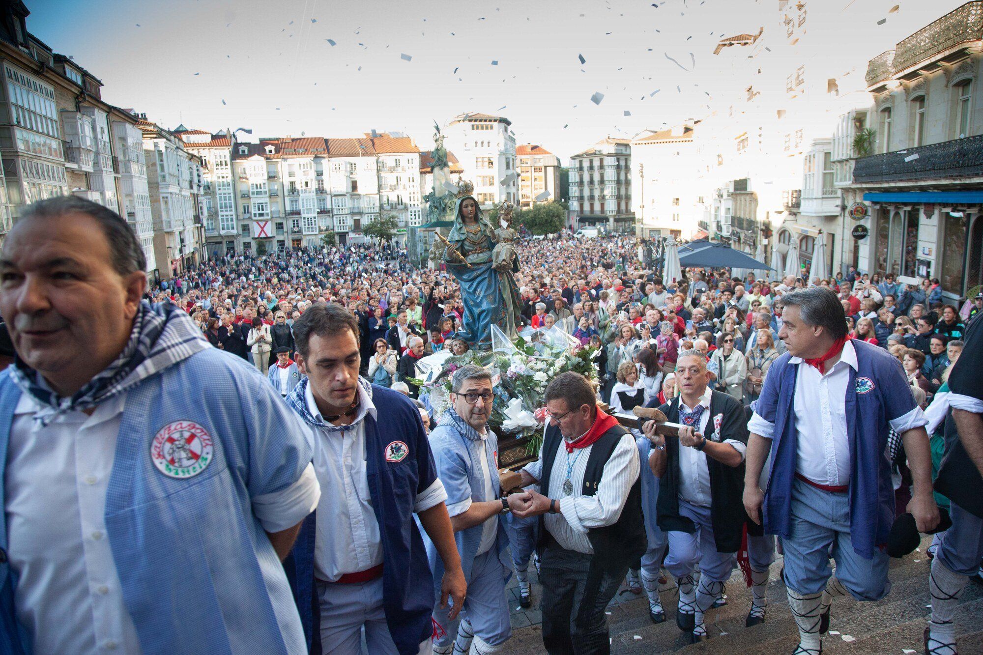 En imágenes: Rosario y Misa de la Aurora en las fiestas de La Blanca 2023