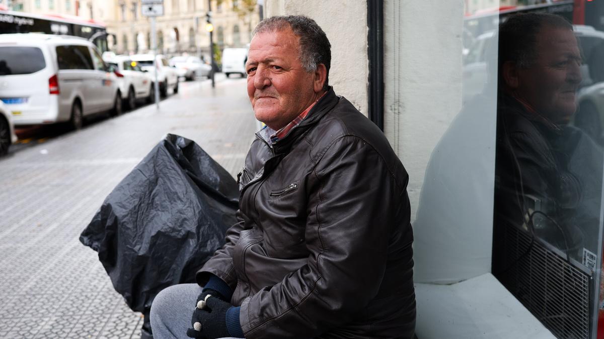 Abdelkader Kelakech, diabético de 61 años, recibirá en los próximos días la ayuda de la sopeloztarra Amaiur Díez.