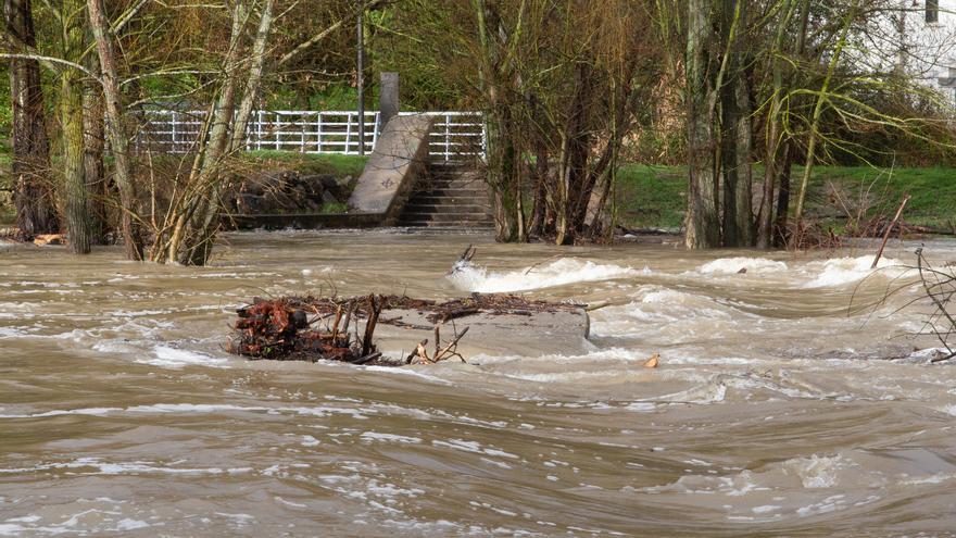 Desactivado el nivel 0 de emergencia por crecida del Arga en Pamplona