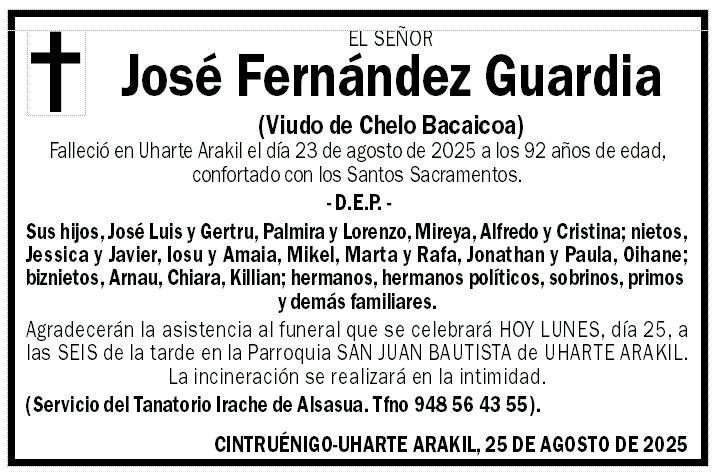José Fernández Guardia