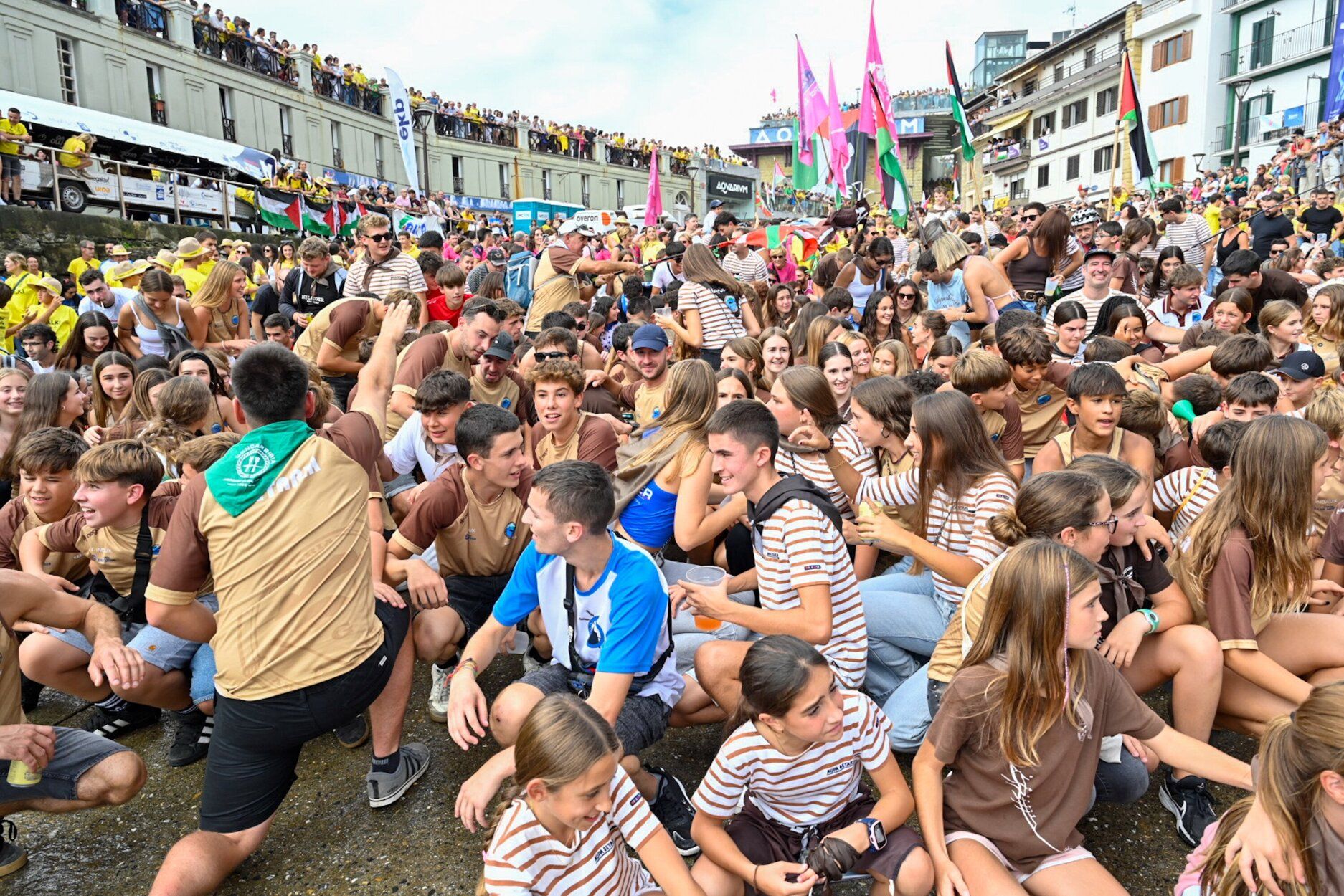 Gran ambiente en la segunda jornada de la Bandera de la Concha