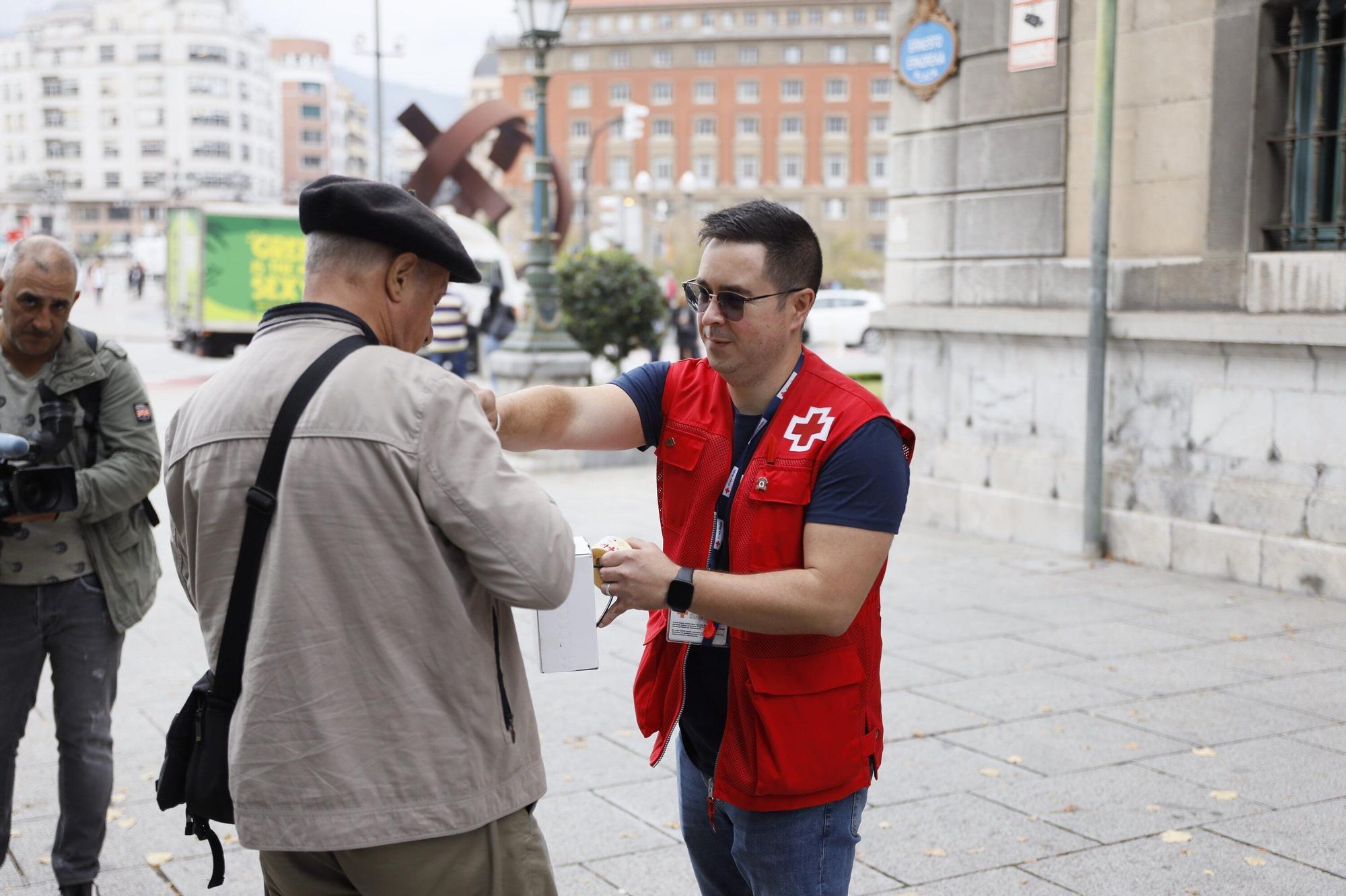 En imágenes: Cruz Roja celebra el Día de la Banderita con el objetivo de forma a la sociedad frente a emergencias