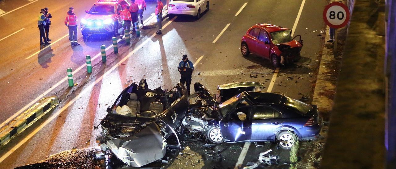 Grave accidente en Zizur