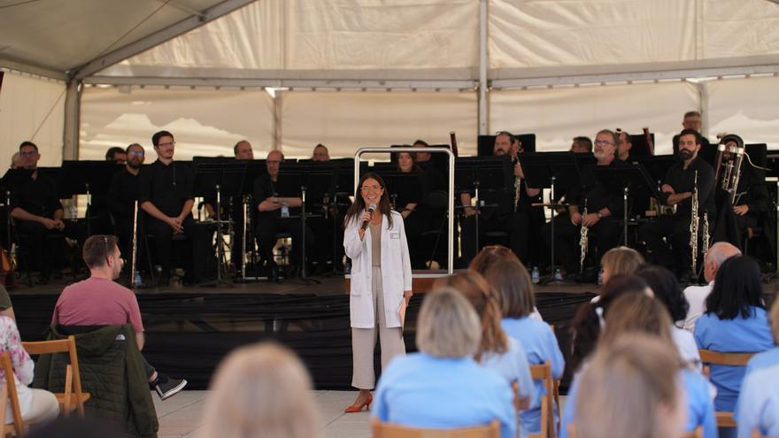 La BOS convierte el Hospital de Basurto en un oasis musical