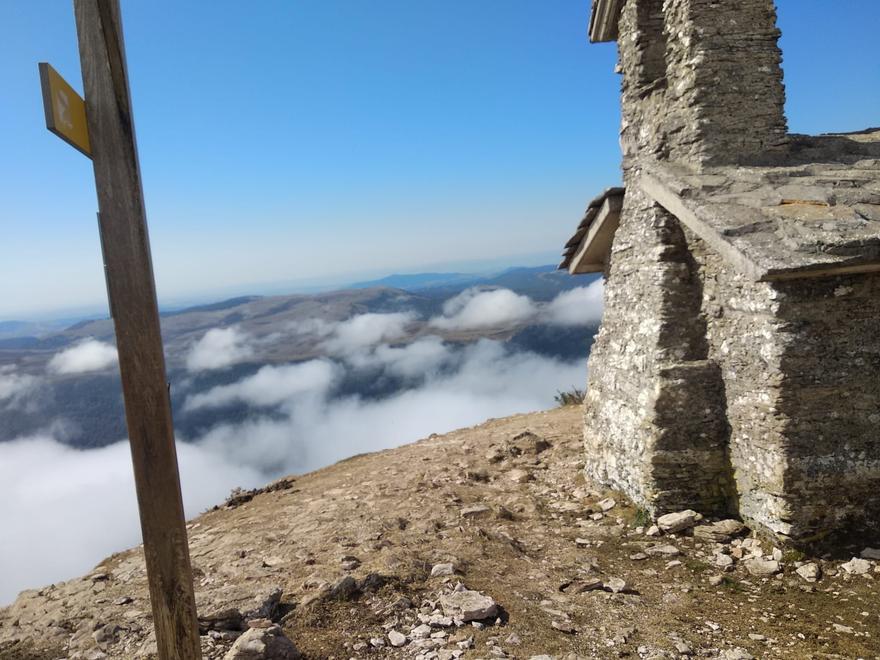 Desde la ermita hay unas vistas privilegiadas.