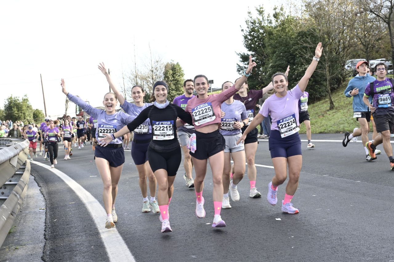 La Behobia, a su paso por Gaintxurizketa