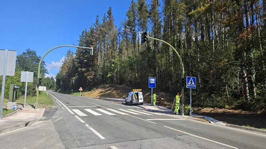 Mallabia mejora la parada de autobús de Goitondo