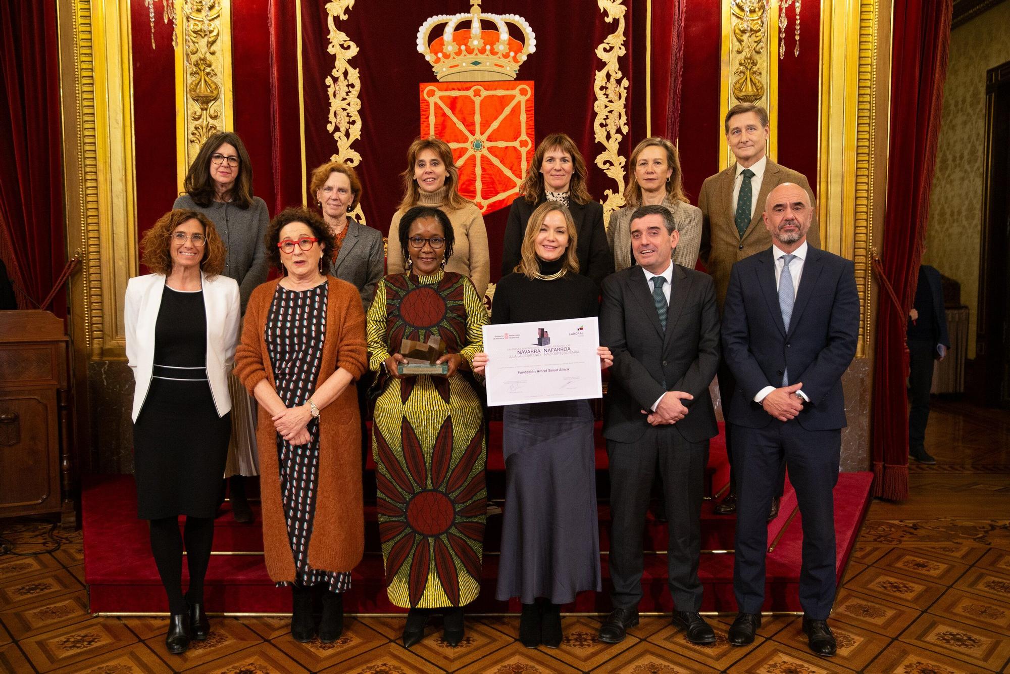 XXII Premio Internacional Navarra a la Solidaridad a la Fundación Amref Salud África
