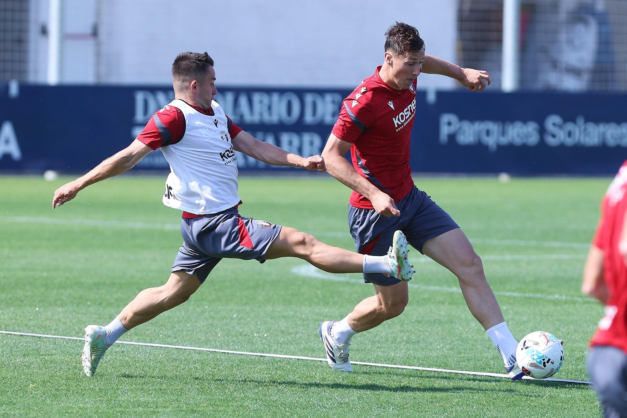 Entrenamiento de Osasuna (05/08/2025)