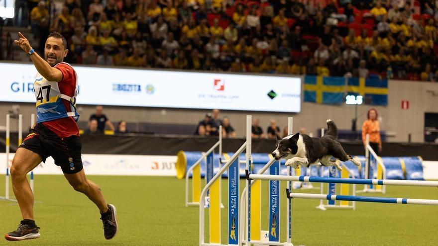 Axular Casado, campeón del mundo de agility