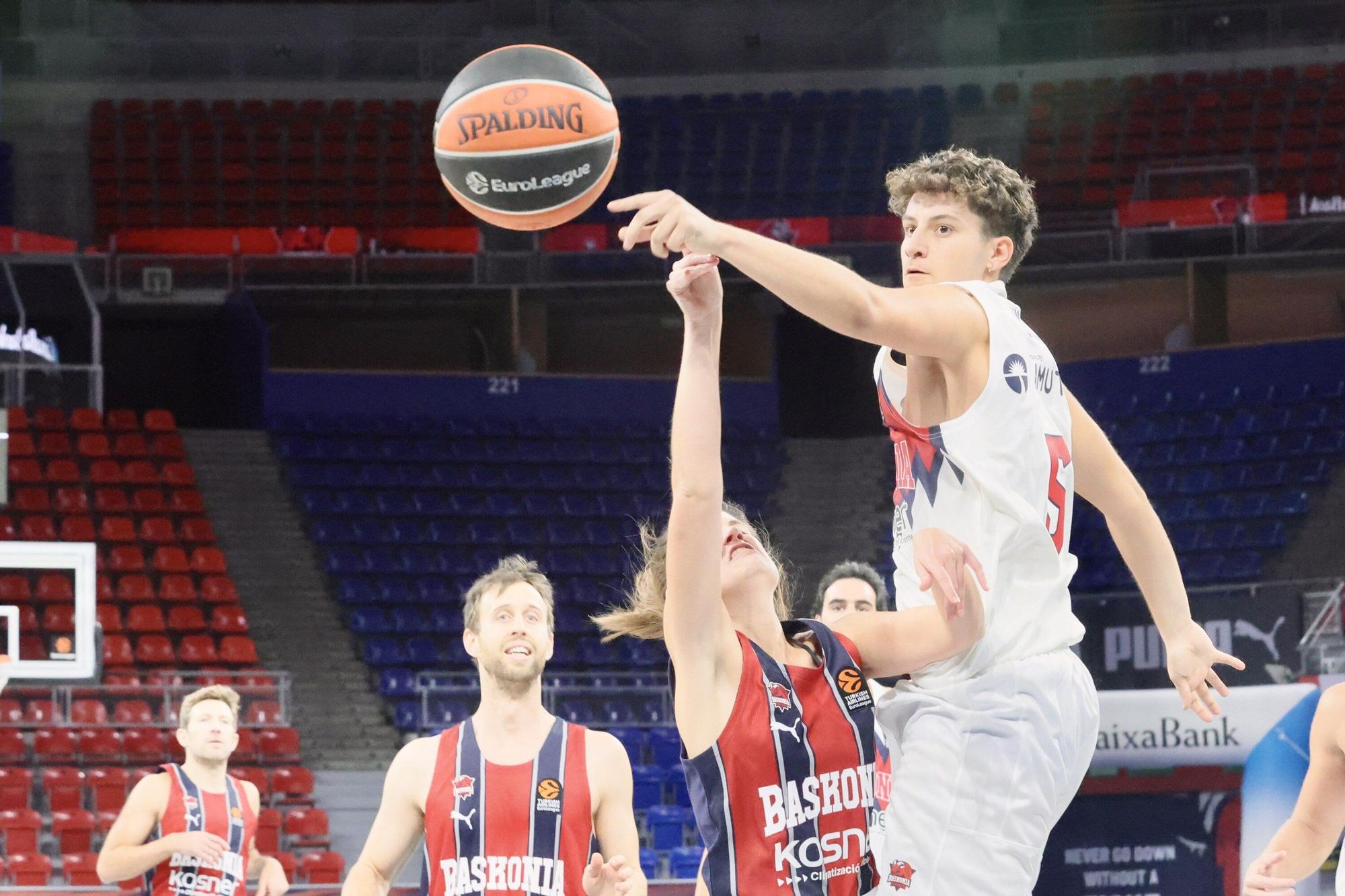 En imágenes: Sueño cumplido para 30 aficionados del Baskonia