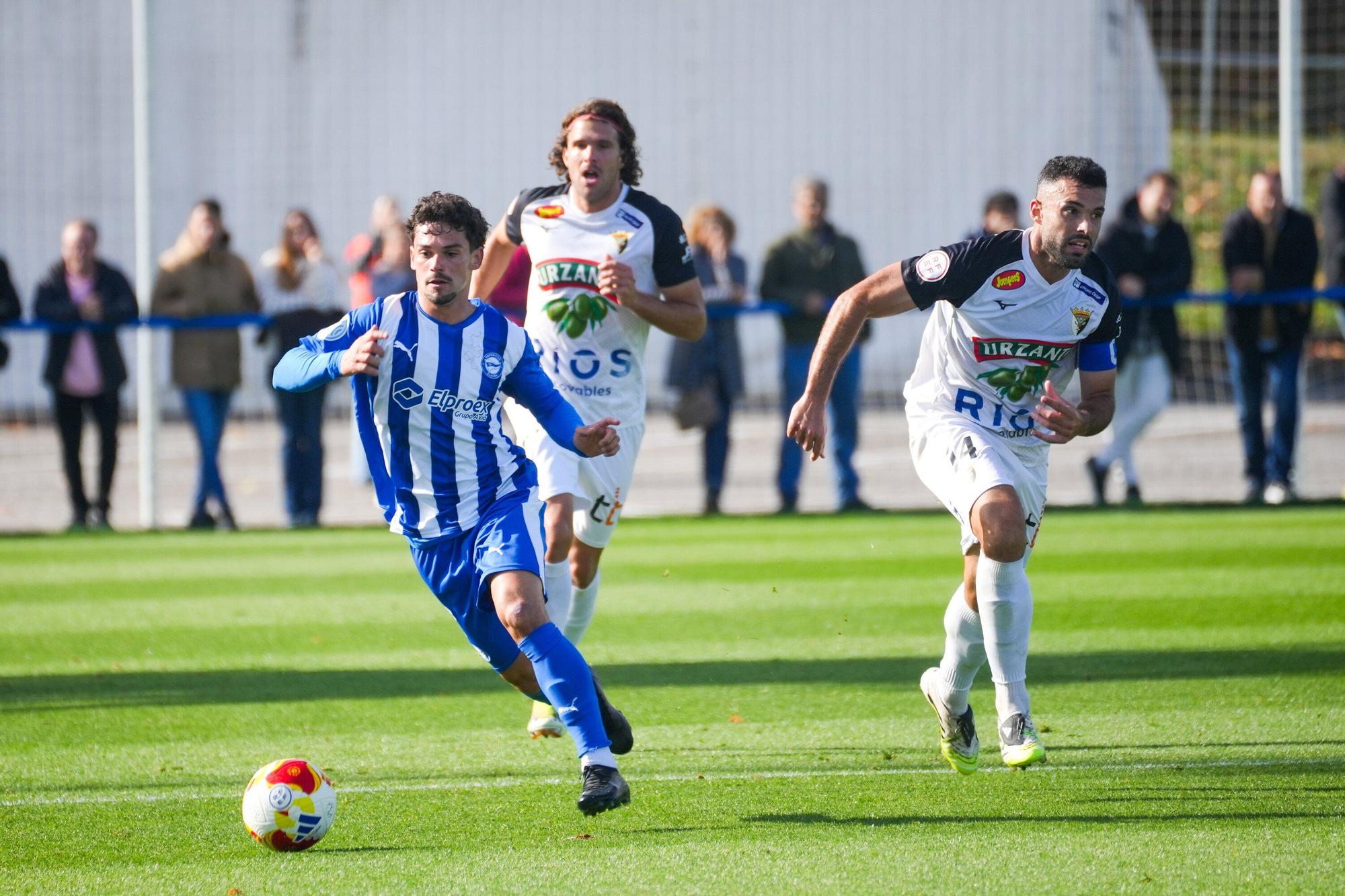 En imágenes: Alavés B derrota al Tudelano
