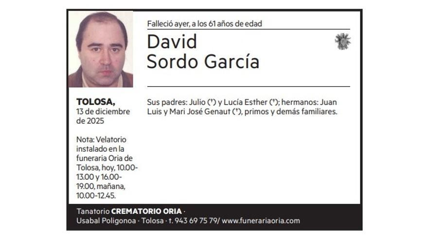 David Sordo García