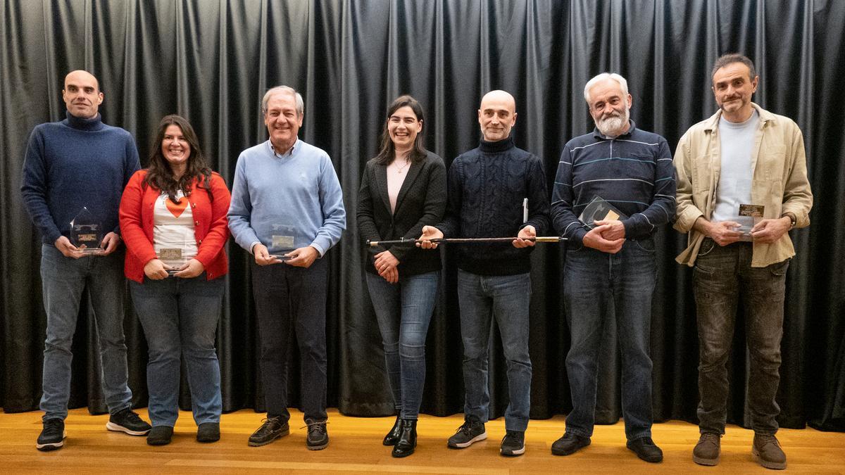 Joel Iglesias, Ainhoa Martiarena, Gerardo García, Nuria Alzaga, Oskar Gaskon, José María Arrigain y Miguel Becerra.
