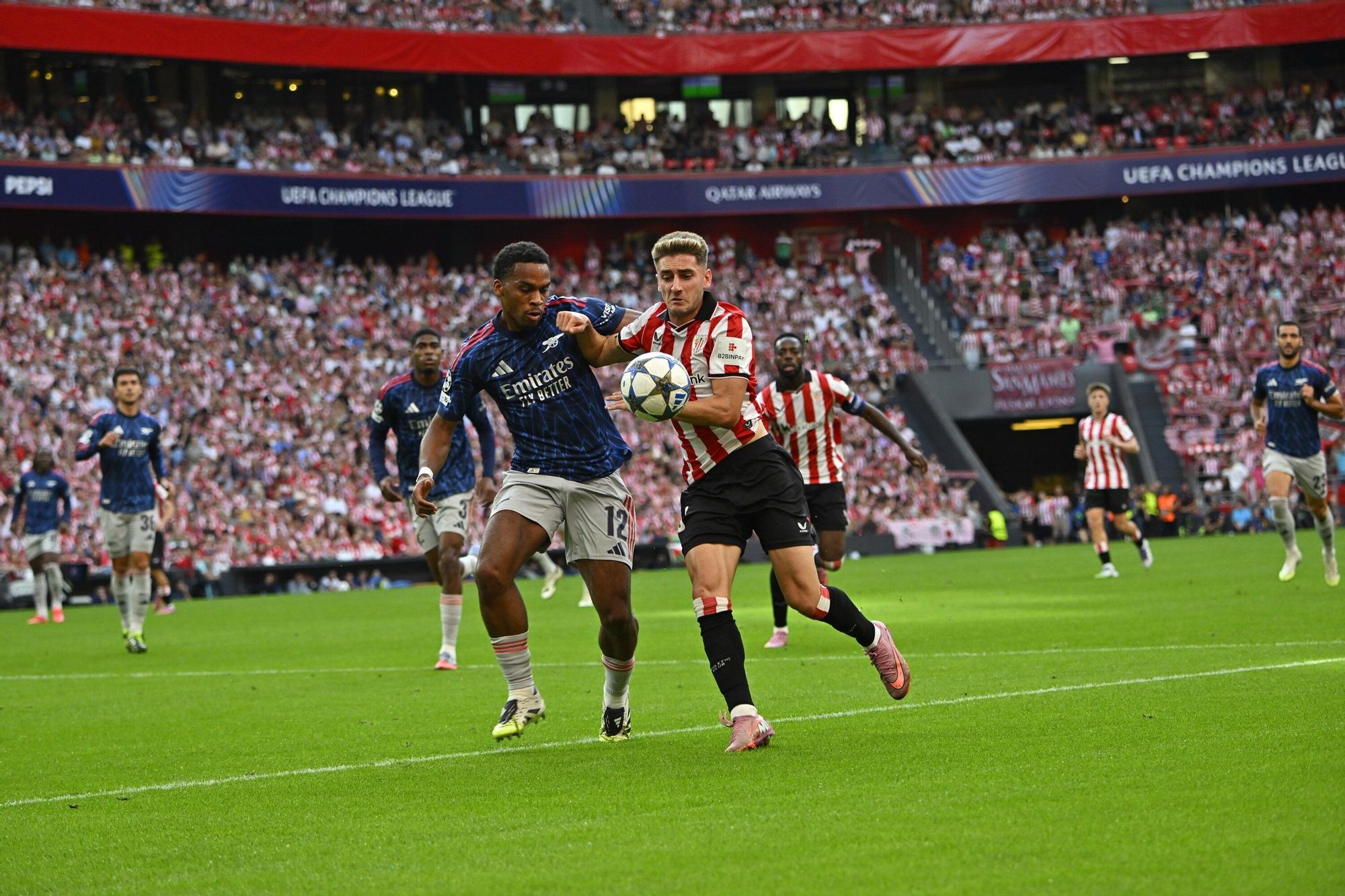 El Athletic-Arsenal, en imágenes