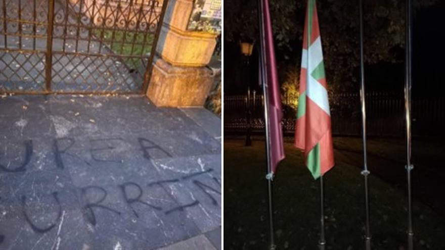 La Diputación de Bizkaia y las JJGG condenan el ataque a la Casa de Juntas de Gernika