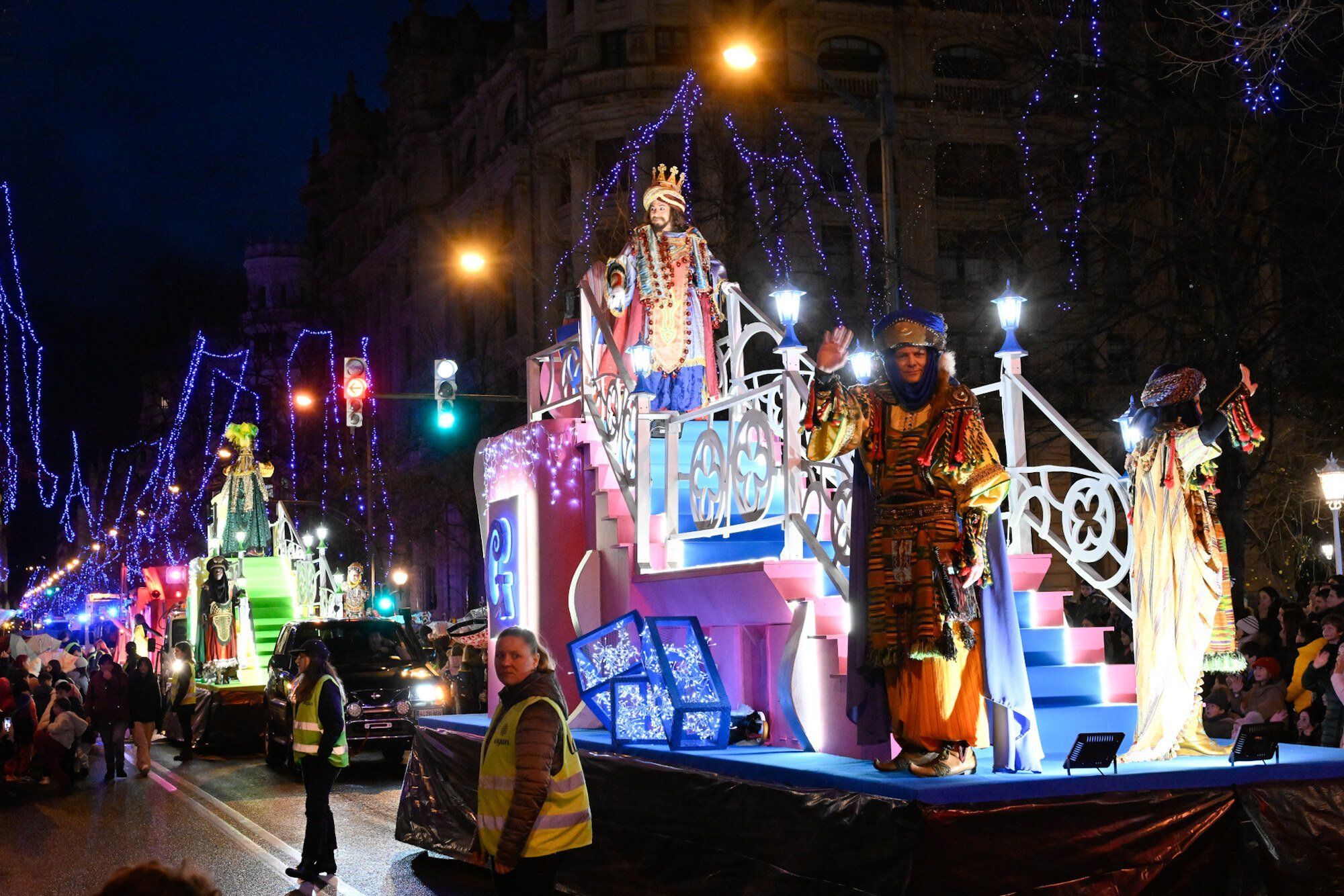 En imágenes: Así ha sido la Cabalgata de los Reyes Magos en Bilbao