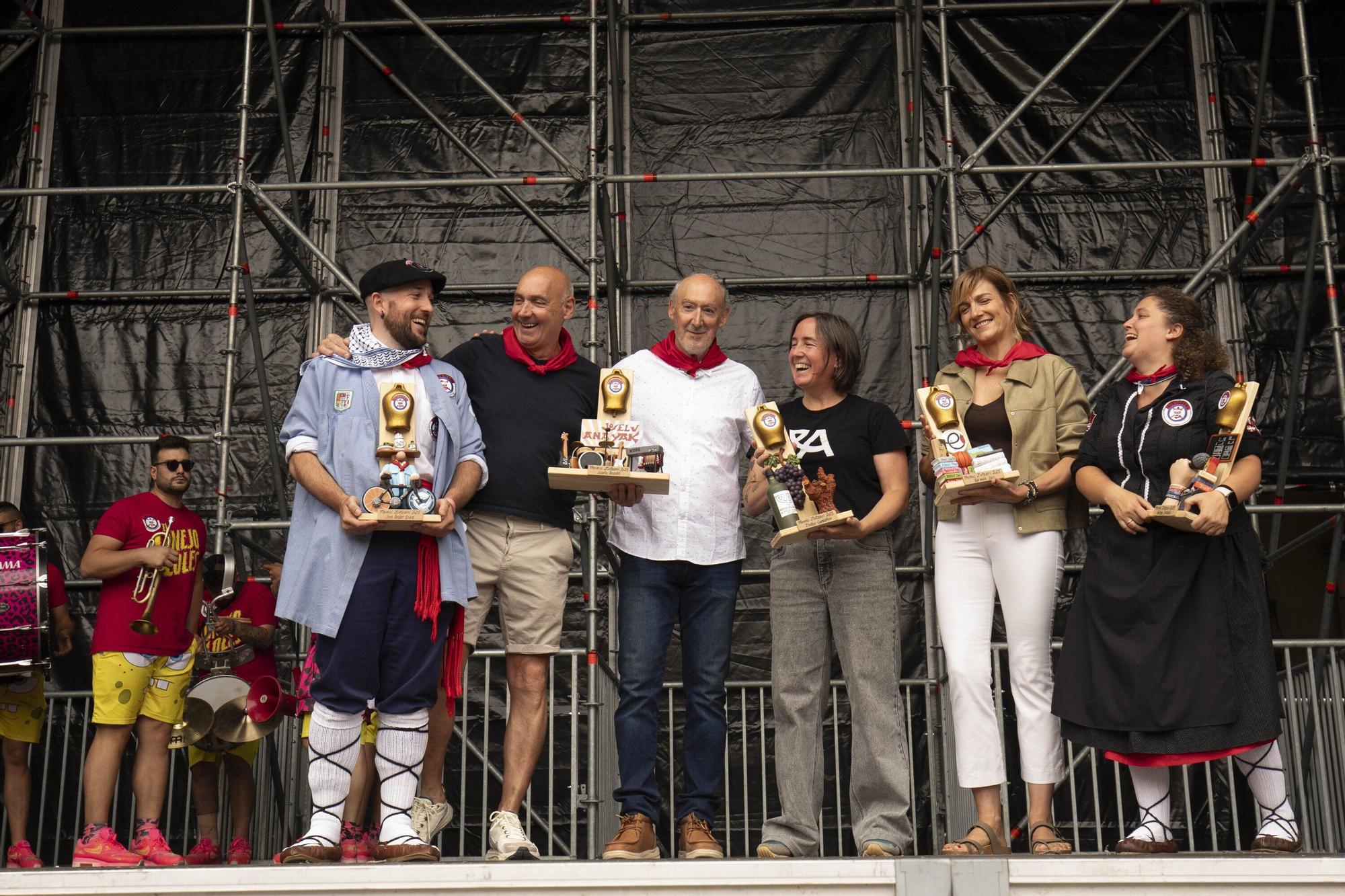 En imágenes: Zintzarri entrega sus premios de 2025