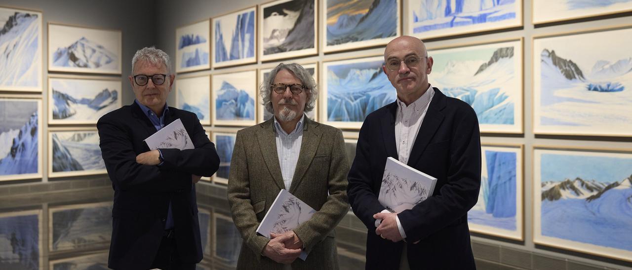 Presentación de la exposición 'Natura Fugit', de Jesús Mari Lazkano