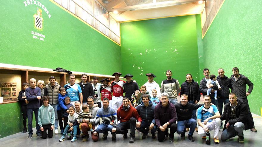 Josu Gamio y Mikel Igoa, campeones en Antxitonea de Elizondo