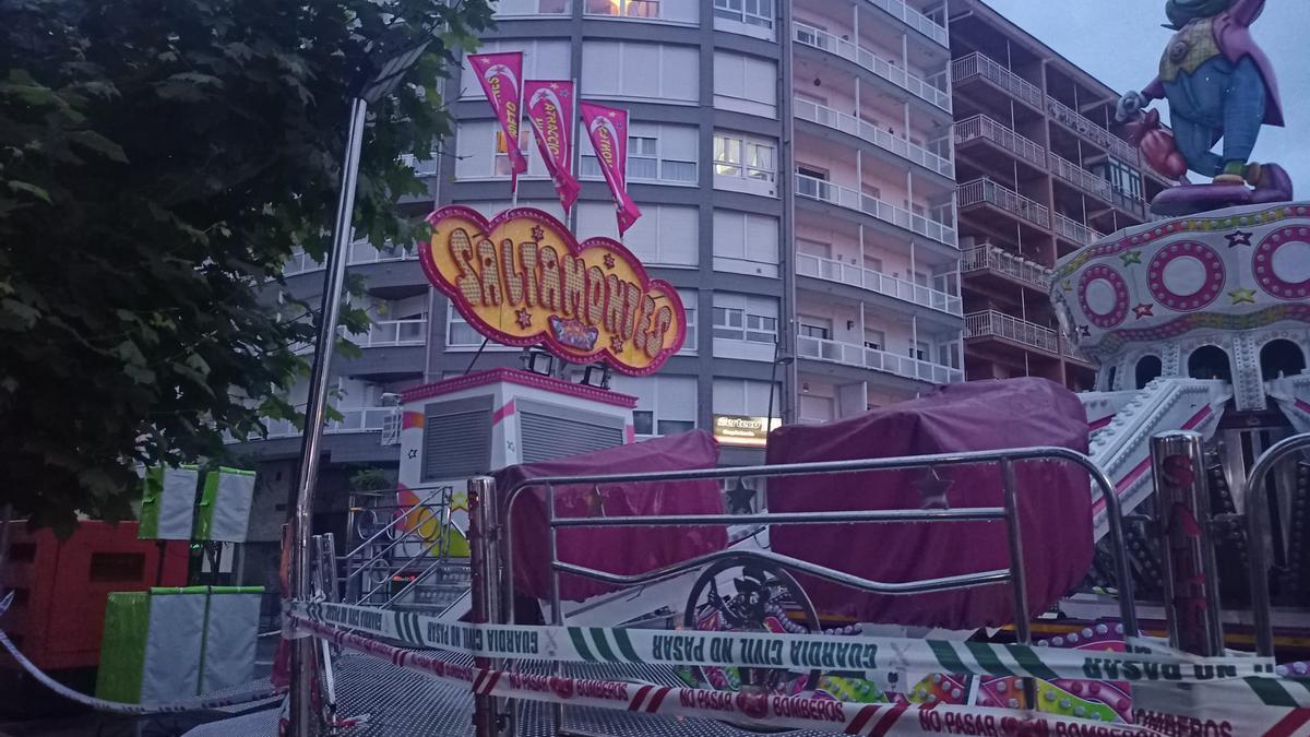 La atracción donde ocurrió el accidente