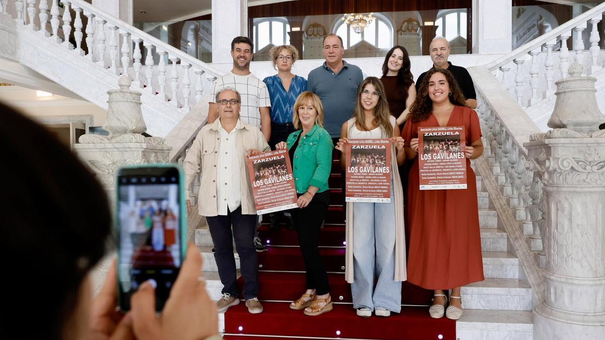 La zarzuela &#039;Los gavilanes&#039; se ha presentado este martes en el Victoria Eugenia.